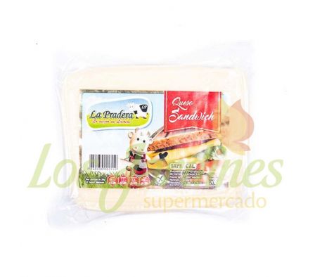 QUESO SANDWICH LA PRADERA ENV. X 200 GR