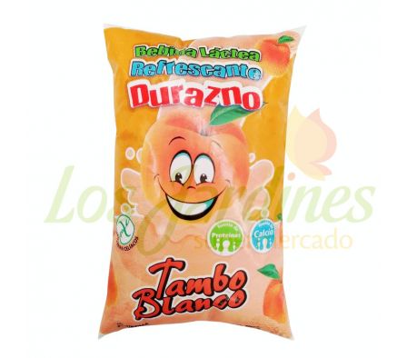BEBIDA LACTEA TAMBO BLANCO DURAZNO 1L