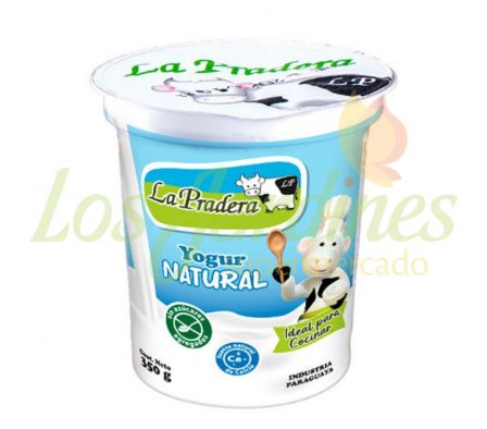 YOGUR NATURAL LA PRADERA X 350 GR