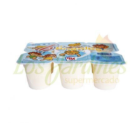 YOGHURT PACK SABOR VAINILLA DOÑA ANGELA 6 UNID
