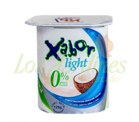YOGHURT LIGHT COCO XABOR DOÑA ANGELA 125 GRS