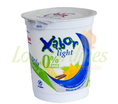 YOGHURT XABOR LIGHT VAINILLA DOÑA ANGELA 350 GRS