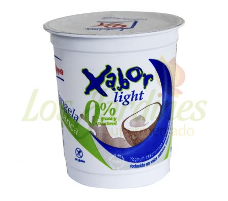 YOGHURT XABOR LIGHT COCO DOÑA ANGELA 350 GRS