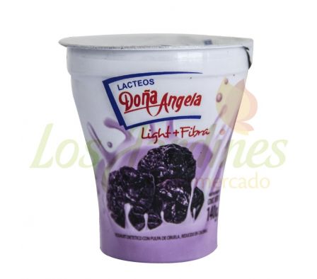 YOGHURT FRUTADO LIGTH CIRUELA DOÑA ANGELA 140 GR