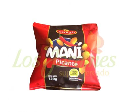 MANI PICANTE GUAZU X 120 GR