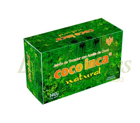 JABON DE TOCADOR COCO INCA NATURAL 140G