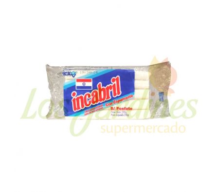 JABON EN PAN INCABRIL BLANCO 250G