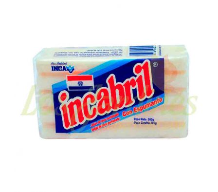 JABON INCABRIL BLANCO 115 GR