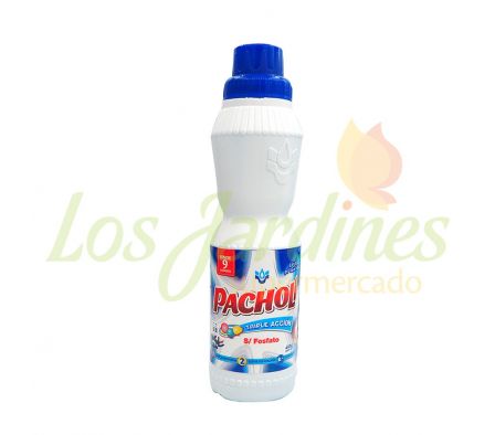 JABON LIQUIDO P/ROPAS TRIPLE ACCION PACHOLI 450