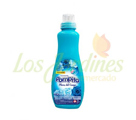 SUAVIZANTE POMPITA CELESTE 1 LT