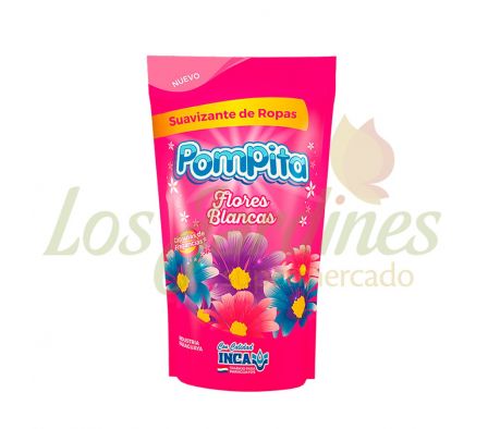 SUAVIZANTE POMPITA FLORES BLANCAS 450ML