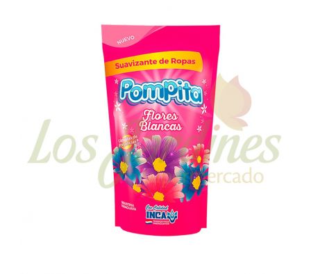 SUAVIZANTE POMPITA FLORES BLANCA 900 CC