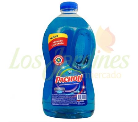 JABON LIQUIDO PACHOLI EVOLUTION 3LTS