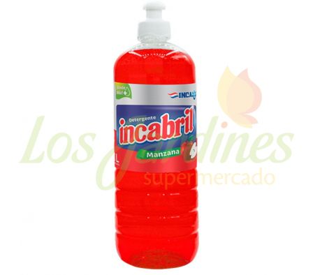 DETERGENTE INCABRIL MANZANA 1 LTS