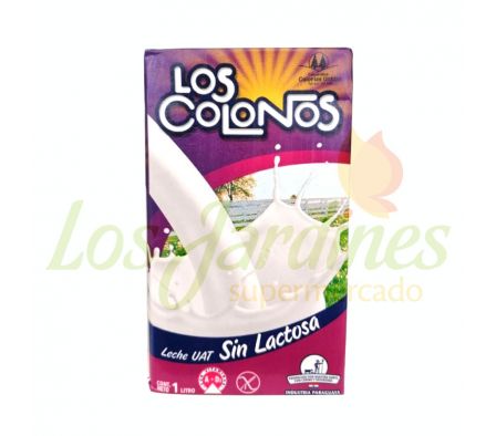 LECHE LOS COLONOS SIN LACTOSA 1L
