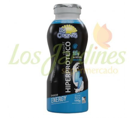YOGHURT HIPERPROTEICO LOS COLONOS ENERGY 190G