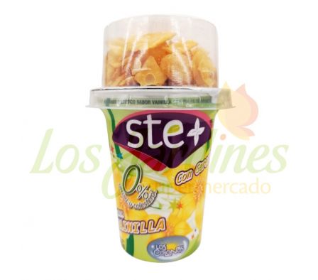 YOGURT CON CEREAL STE+ VAINILLA 163G