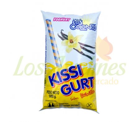 YOGURT ENTERO KISSI GURT VAINILLA 1L