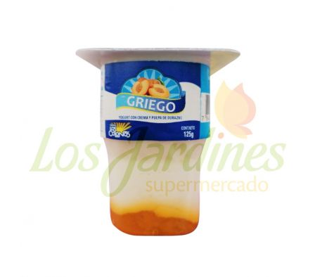 YOGURT GRIEGO LOS COLONOS DURAZNO 125G