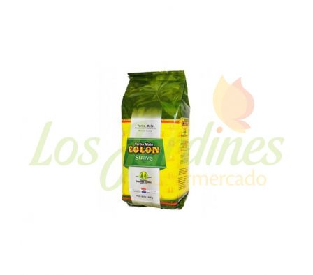 YERBA MATE MOLIENDA GRUESA SUAVE COLON 500G
