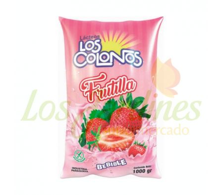 BEBIDA FERMENTADA LOS COLONOS FRUTILLA 1000G