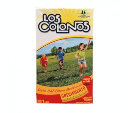 LECHE UHT CRECIMIENTO LOS COLONOS 1L