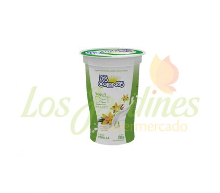 YOGHURT DIETETICO LOS COLONOS VAINILLA 200G