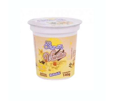 BEBIDA LACTEA LOS COLONOS SABOR VAINILLA 140G