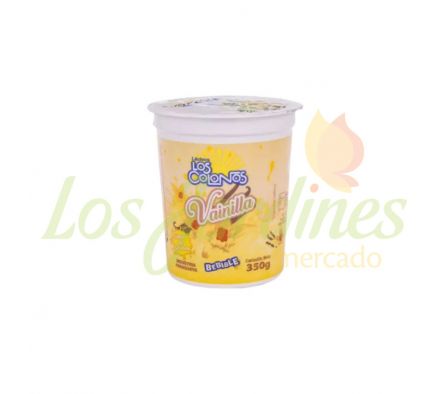 BEBIDA LACTEA LOS COLONOS VAINILLA 350G