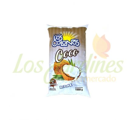 BEBIDA LACTEA SABORIZADA LOS COLONOS COCO 1L