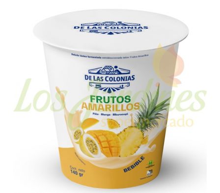 BEBIDA LACTEA DE LAS COLONIAS FRUTOS AMARILLOS 14