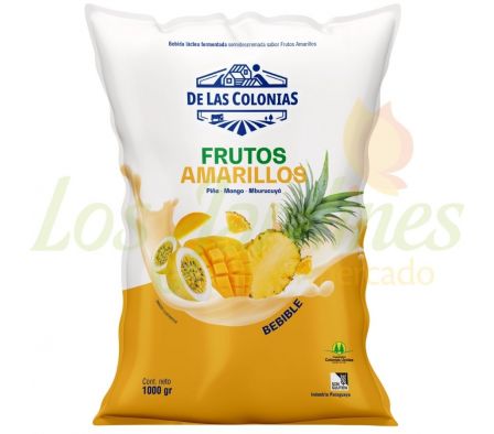 BEBIDA LACTEA DE LAS COLONIAS FRUTOS AMARILLOS 1L