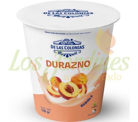 BEBIDA LACTEA DE LAS COLONIAS DURAZNO 140G