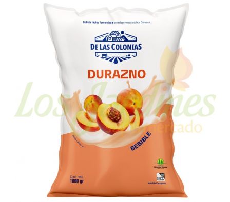 BEBIDA LACTEA DE LAS COLONIAS DURAZNO 1L