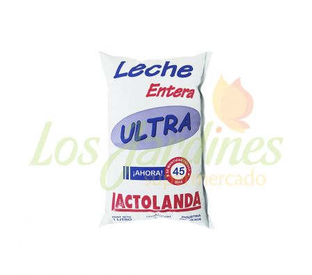 LECHE SACHET ULTRA LACTOLANDA 1 LT.