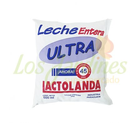 LECHE SACHET ULTRA LACTOLANDA 500 ML.