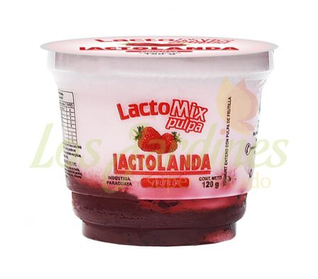 YOGURT LACTOLANDA LACTOMIX PULPA 120 GR POTE