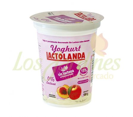 YOGHURT SEMIDESC S/LACTOSA LACTOL DURAZNO 180GR