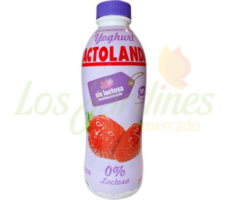 YOGHURT LACTOLANDA SIN LACTOSA FRUTILLA 900G