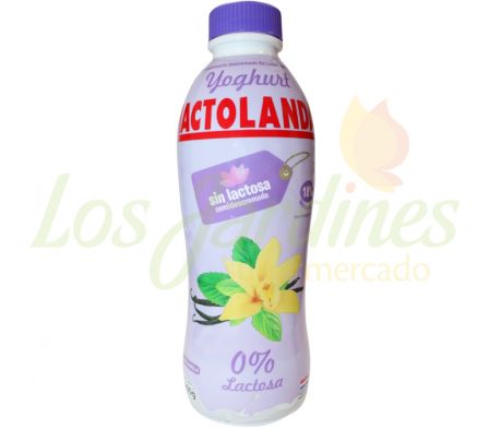 YOGHURT LACTOLANDA SIN LACTOSA VAINILLA 900G