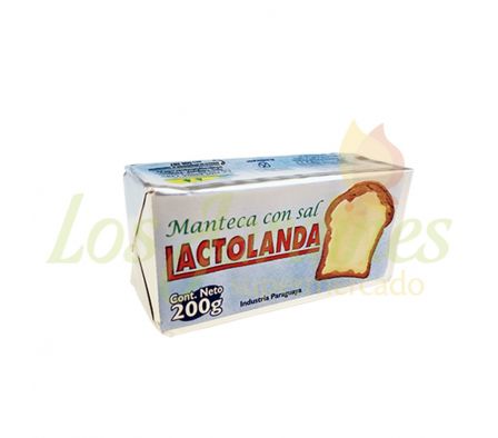 MANTECA C/SAL LACTOLANDA 200 GRS