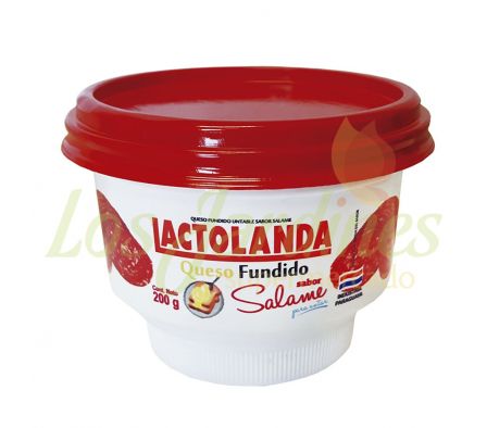 QUESO FUNDIDO SABOR SALAME 200 GR LACTOLANDA