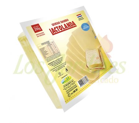 PACK QUESO DANBO FETEADO LACTOLANDA 250 GR.-