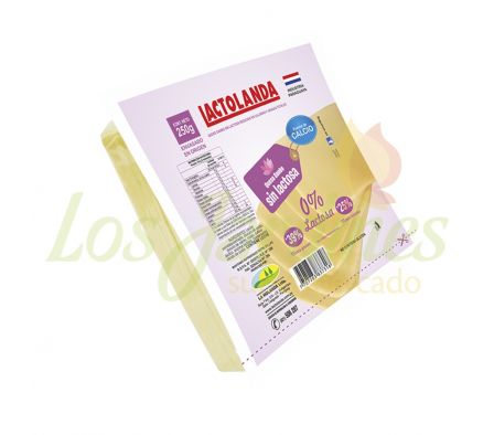 QUESO DANBO S/LACTOSA LACTOLANDA PACK 250 GR