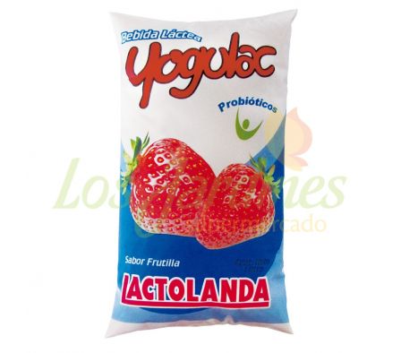 YOGHURT SACHET FRUTILLA YOGULAC 1000 ML