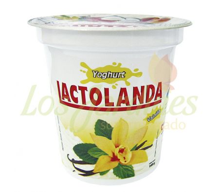 YOGHURT LACTOLANDA POTE 140 GRS VAINILLA