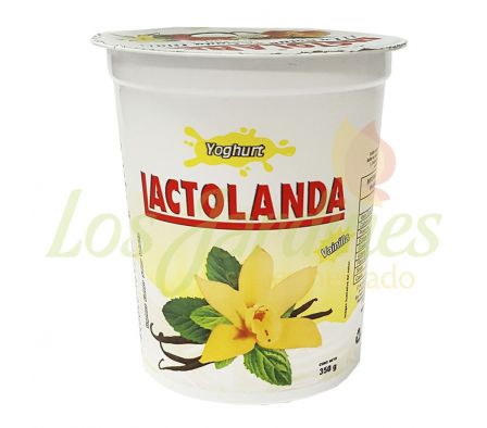 YOGHURT LACTOLANDA POTE 350 GRS VAINILLA