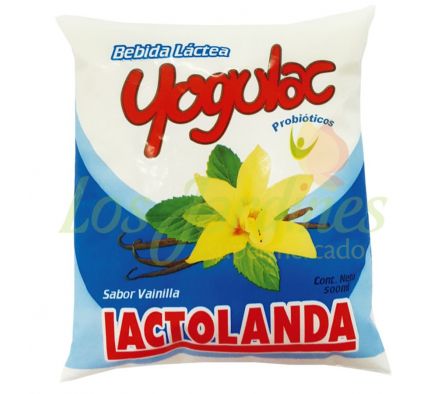 YOGHURT VAINILLA SACHET YOGULAC 500 ML