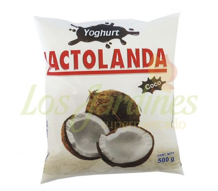 YOGHURT LACTOLANDA SACHET 500 GRS COCO