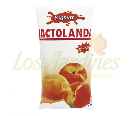 YOGHURT LACTOLANDA SACHET 1 LT. DURAZNO